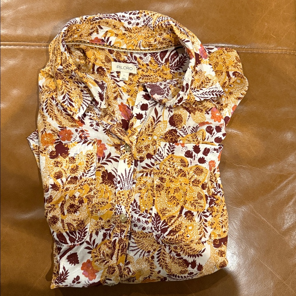 EUC Anthropologie Pilcro Blouse - Picture 4 of 5